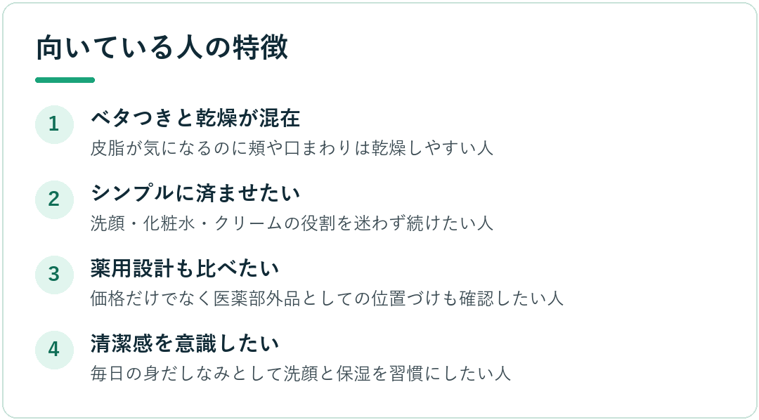 向いている人の特徴